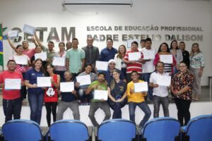 Imagem da notícia - Curso de qualificação profissional do Cetam e Seap leva  reintegração social a detentos e egressos do Sistema Prisional