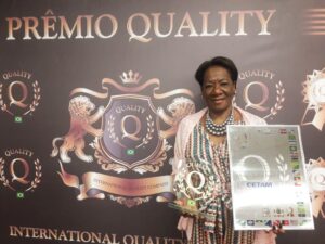 Imagem da notícia - Referência em educação profissional, Cetam recebe Prêmio Quality Brasil em São Paulo