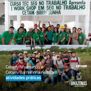 Imagem da notícia - Cetam/Nhamundá e Barreirinha realizam atividades práticas