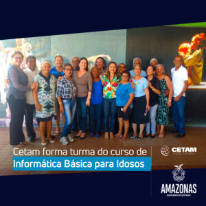 Imagem da notícia - Cetam do Ceci-Aparecida forma turma do curso de “Informática para Idosos”