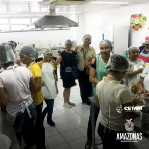 Imagem da notícia - Diretora-presidente do Cetam faz visita técnica em Parintins.