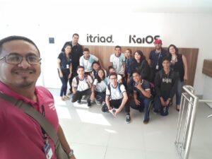 Imagem da notícia - Pronatec/Cetam visita Instituto de Pesquisa e Desenvolvimento da Triad em Manaus