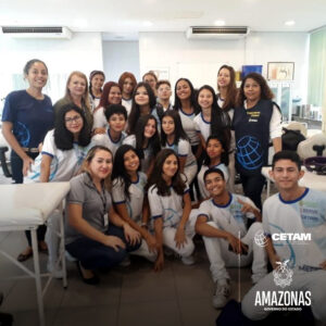 Imagem da notícia - Turmas de Estética do Pronatec/Mediotec-Cetam em visita técnica