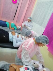 Imagem da notícia - Cetam/Benjamin Constant: alunos realizam procedimentos gratuitos durante atividade prática