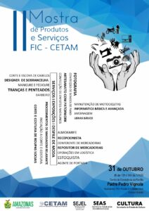 Imagem da notícia - Cetam/Padre Pedro Vignola realiza II Mostra de Produtos e Serviços FIC na próxima quinta-feira (31/10)