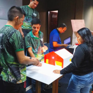 Imagem da notícia - Cetam/Tefé: alunos do Técnico em Eletrotécnica apresentam projetos microcontrolados