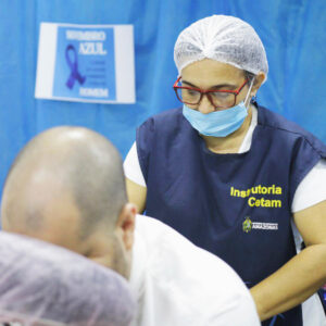 Imagem da notícia - Cetam/Padre Pedro Vignola oferta serviços em alusão ao novembro azul para público da Sead/Am