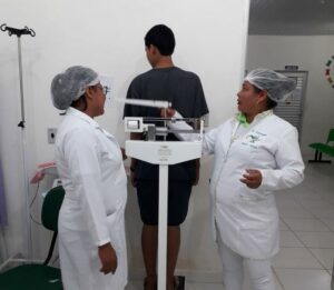 Imagem da notícia - Turma de Enfermagem do Cetam/S. P. de Olivença passa por estágio supervisionado