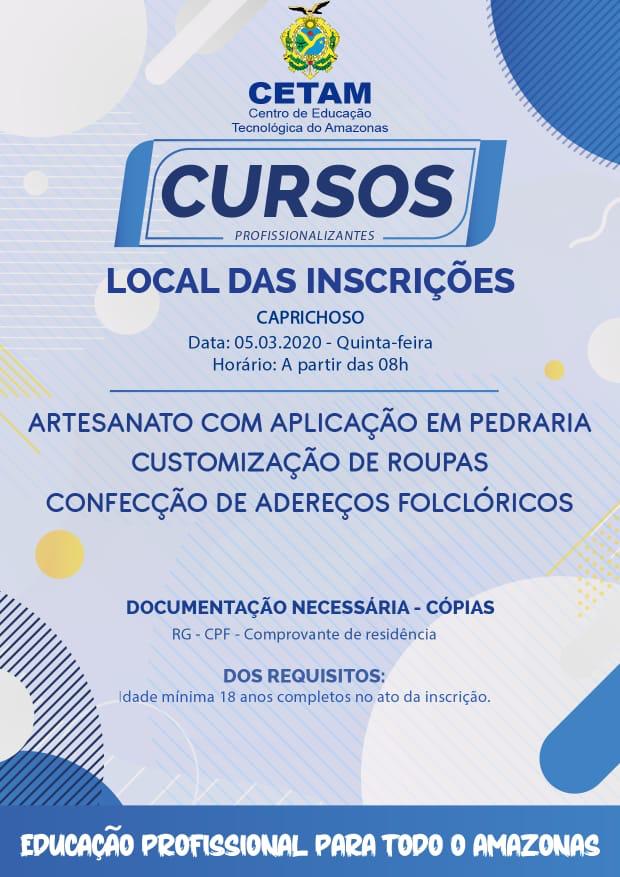 AmEmPauta: Senac Parintins ofertas mais de 350 vagas em cursos gratuitos