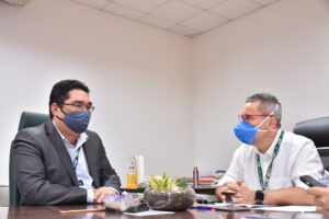 Imagem da notícia - Diretor-presidente do Cetam reúne-se com reitor da UEA