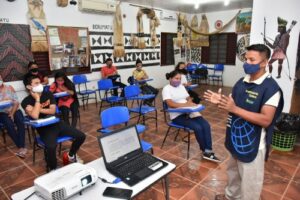 Imagem da notícia - Cetam leva curso à comunidade indígena