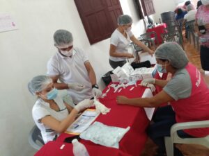 Imagem da notícia - Futuros técnicos de enfermagem participam de ação social