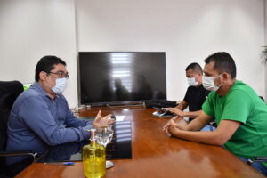 Imagem da notícia - Prefeito eleito de São Sebastião do Uatumã visita direção do Cetam