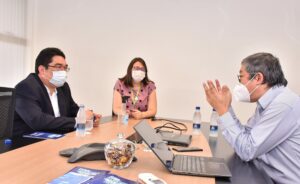 Imagem da notícia - Direção do Cetam visita a sede da Fundação Matias Machline