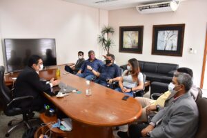 Imagem da notícia - Vereadores eleitos de Manacapuru visitam direção do Cetam