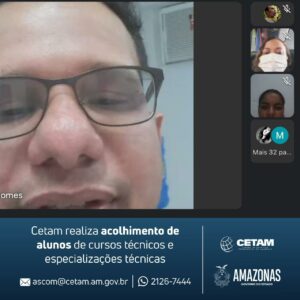 Imagem da notícia - Cetam realiza acolhimento de alunos de cursos técnicos e especializações técnicas