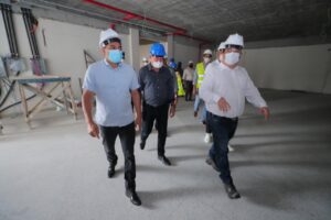 Imagem da notícia - Governador Wilson Lima vistoria obras da primeira unidade do Cetam na zona Norte