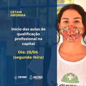 Imagem da notícia - Início das aulas de qualificação profissional na capital