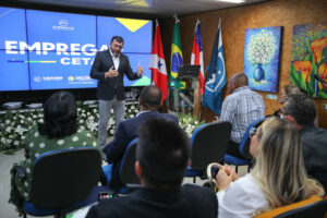 Imagem da notícia - Wilson Lima lança Projeto Emprega+ Cetam para facilitar acesso de alunos da instituição ao mercado de trabalho
