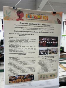 Imagem da notícia - Cetam representa o Amazonas no I Encontro Nacional do Programa Mulheres Mil